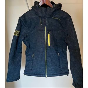 Blue Superdry Windtrekker Jacket